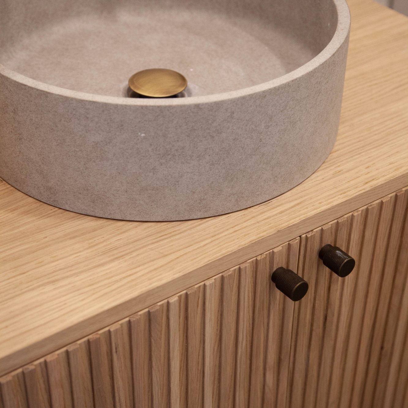 Muebles de Cocina en Roble Barnizado